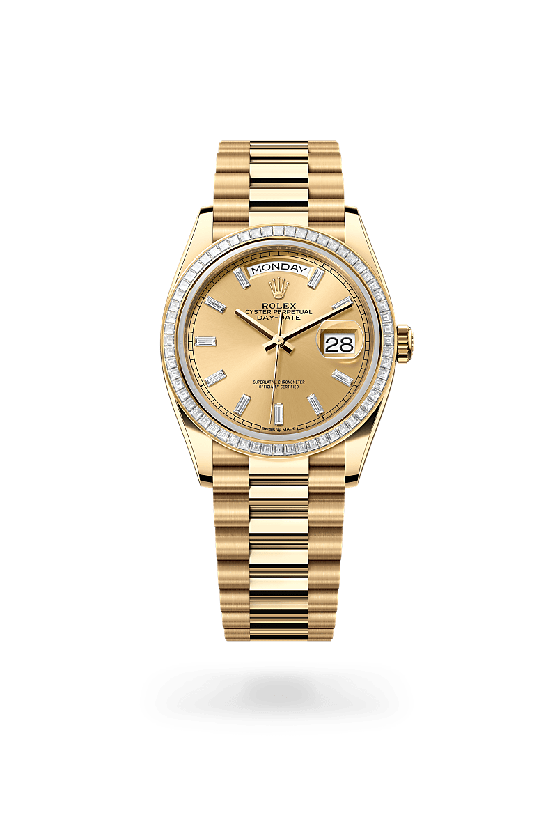 rolex Day-Date in 18 kt yellow gold,  - Schwanke-Kasten Jewelers