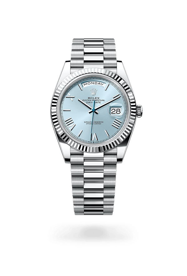 rolex Day-Date in Platinum, M228236-0012 - Schwanke-Kasten Jewelers