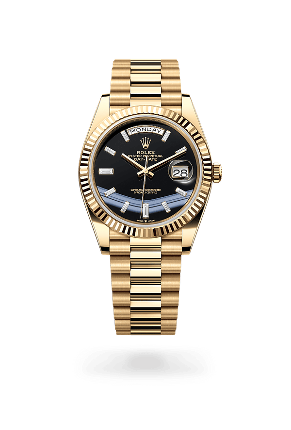 rolex Day-Date in 18 kt yellow gold, M228238-0059 - Schwanke-Kasten Jewelers