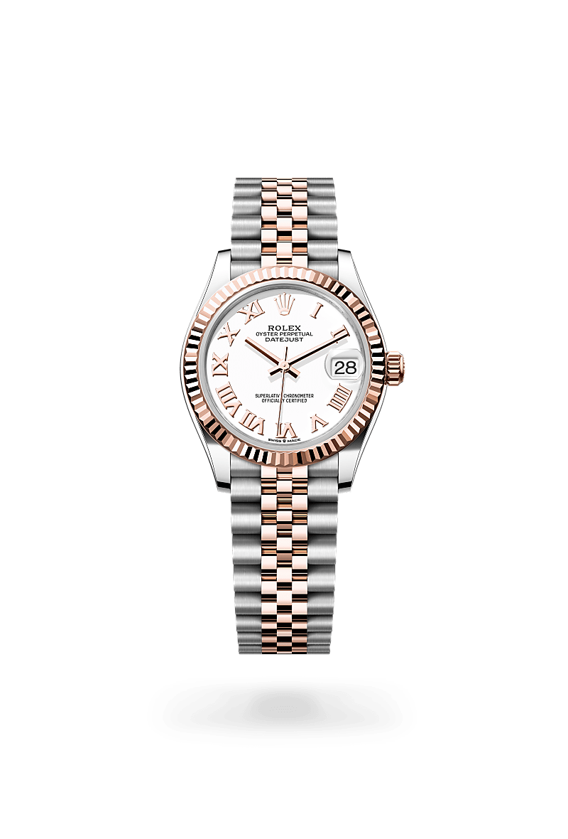 rolex Datejust in Everose Rolesor - combination of Oystersteel and Everose gold,  - Schwanke-Kasten Jewelers