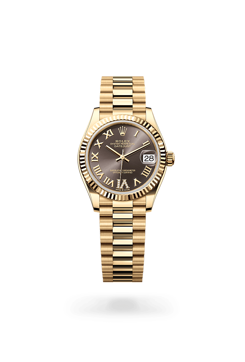 rolex Datejust in 18 kt yellow gold,  - Schwanke-Kasten Jewelers