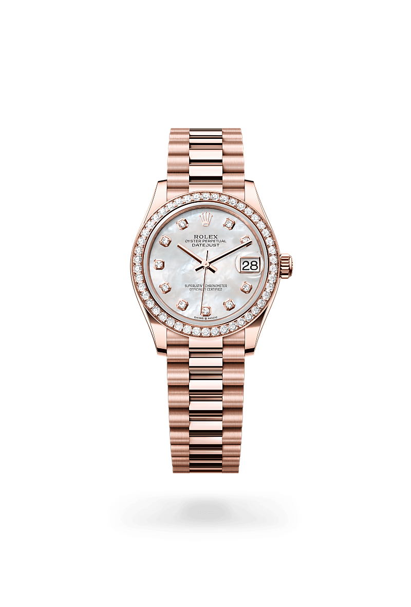 rolex Datejust in 18 kt Everose gold,  - Schwanke-Kasten Jewelers