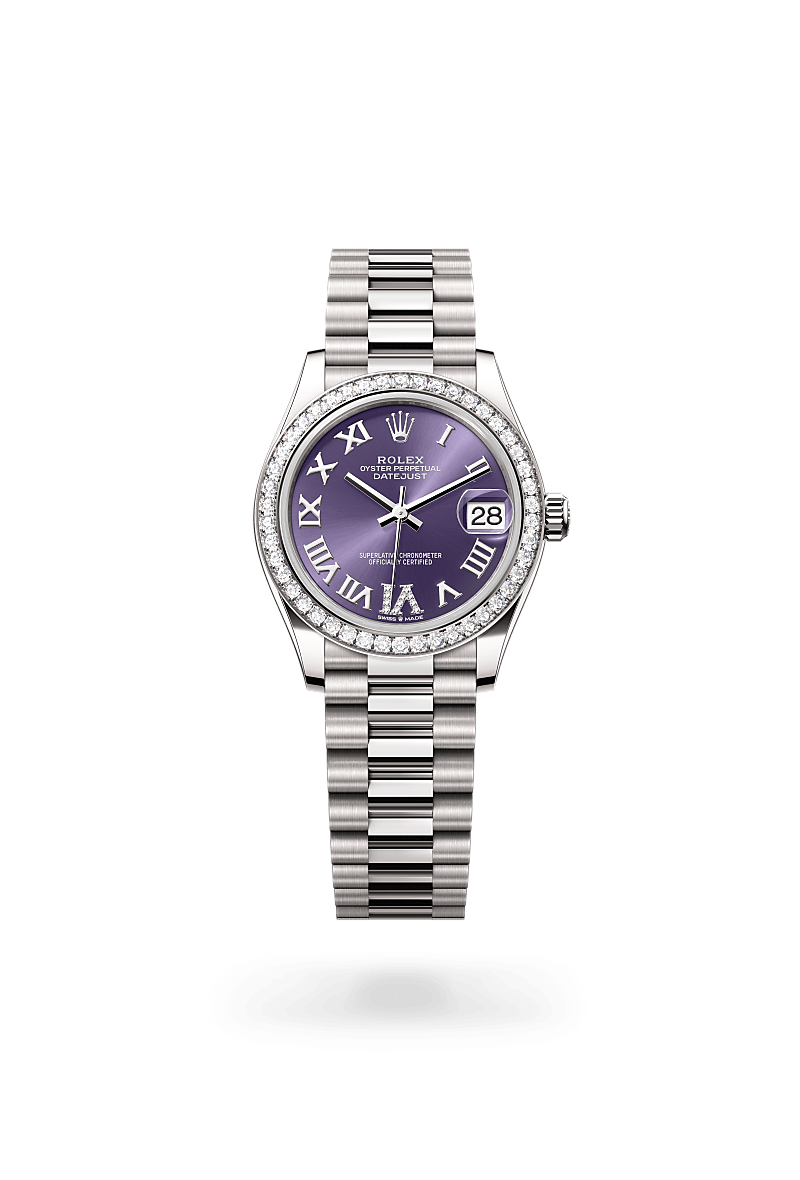 rolex Datejust in 18 kt white gold,  - Schwanke-Kasten Jewelers