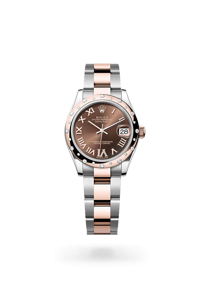 rolex Datejust in Everose Rolesor - combination of Oystersteel and Everose gold,  - Schwanke-Kasten Jewelers