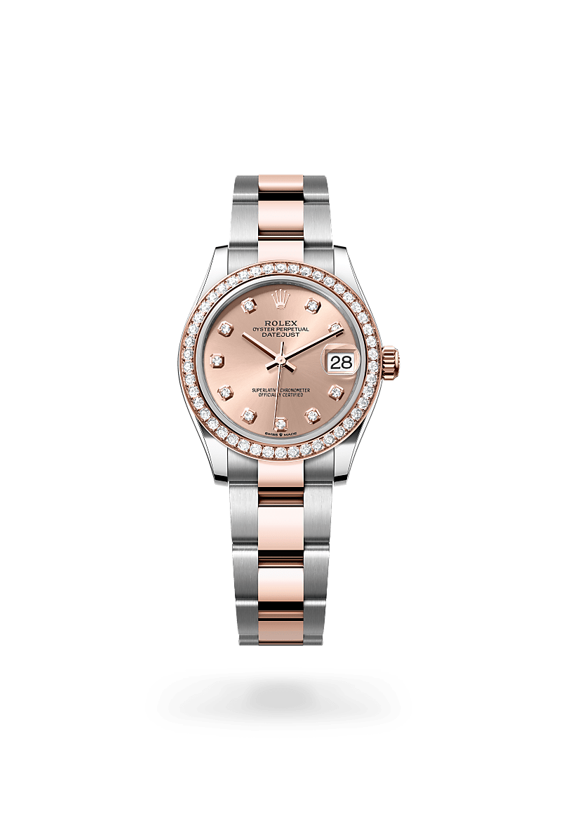 rolex Datejust in Everose Rolesor - combination of Oystersteel and Everose gold,  - Schwanke-Kasten Jewelers