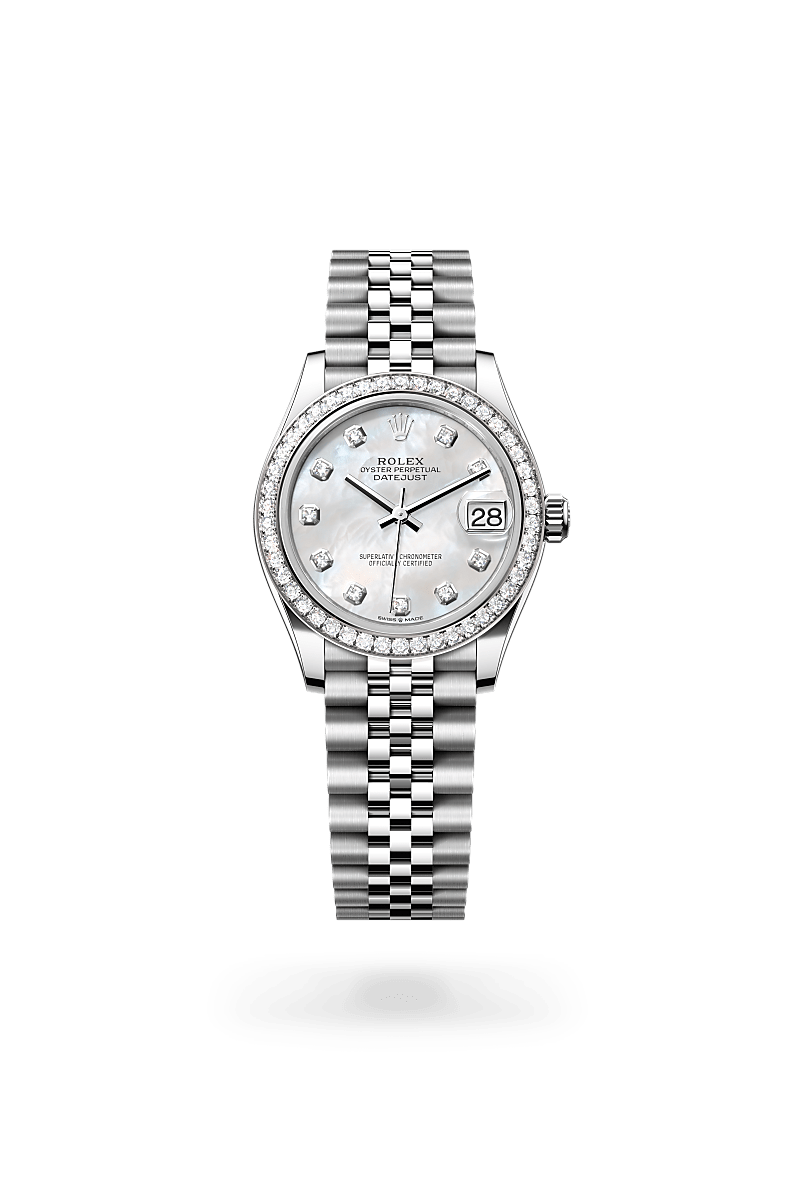 rolex Datejust in White Rolesor - combination of Oystersteel and white gold,  - Schwanke-Kasten Jewelers