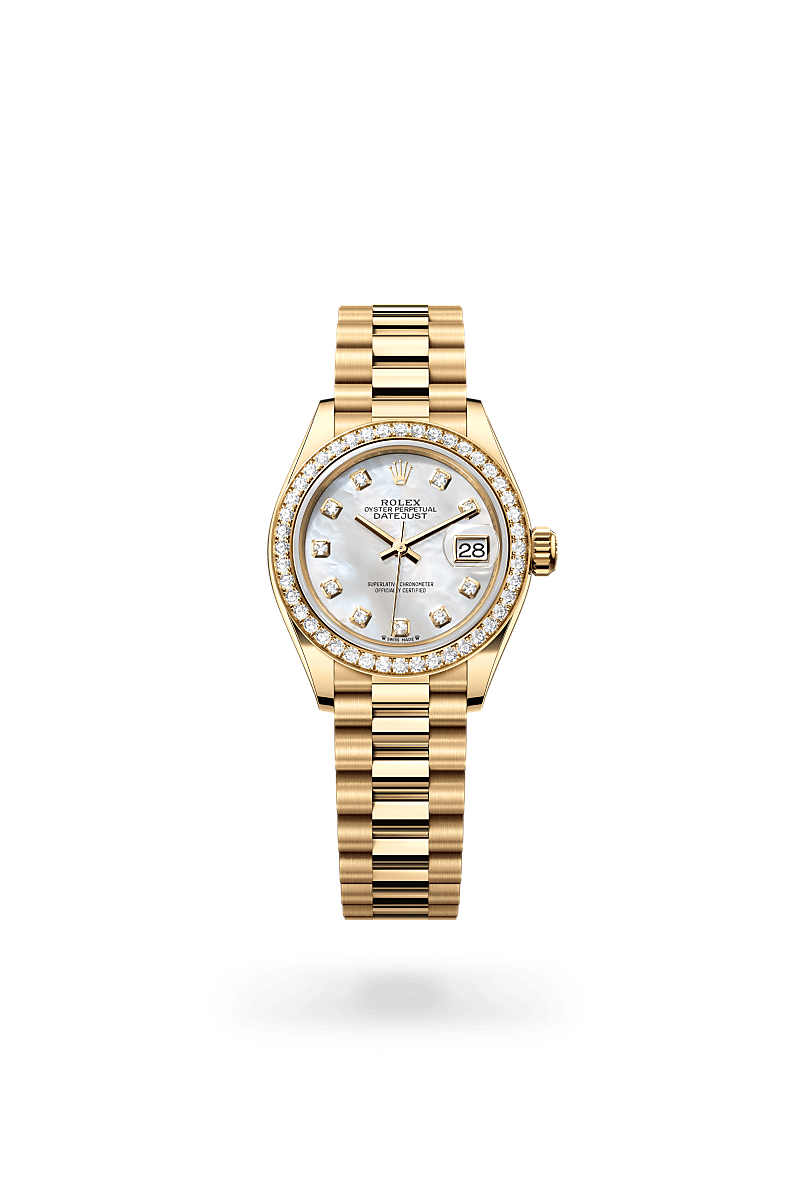 rolex Lady-Datejust in 18 kt yellow gold,  - Schwanke-Kasten Jewelers