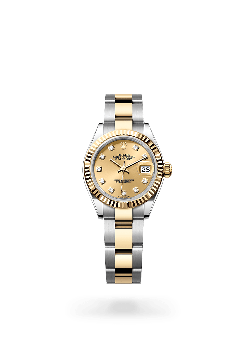 rolex Lady-Datejust in Yellow Rolesor - combination of Oystersteel and yellow gold,  - Schwanke-Kasten Jewelers