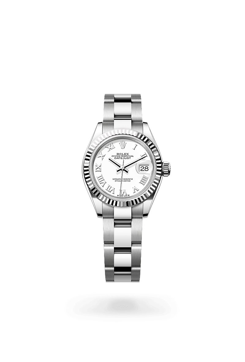 rolex Lady-Datejust in White Rolesor - combination of Oystersteel and white gold,  - Schwanke-Kasten Jewelers