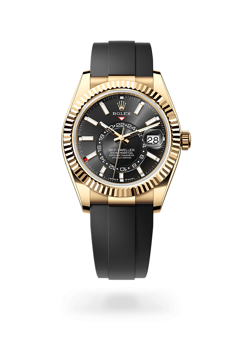 rolex Sky-Dweller in 18 kt yellow gold,  - Schwanke-Kasten Jewelers