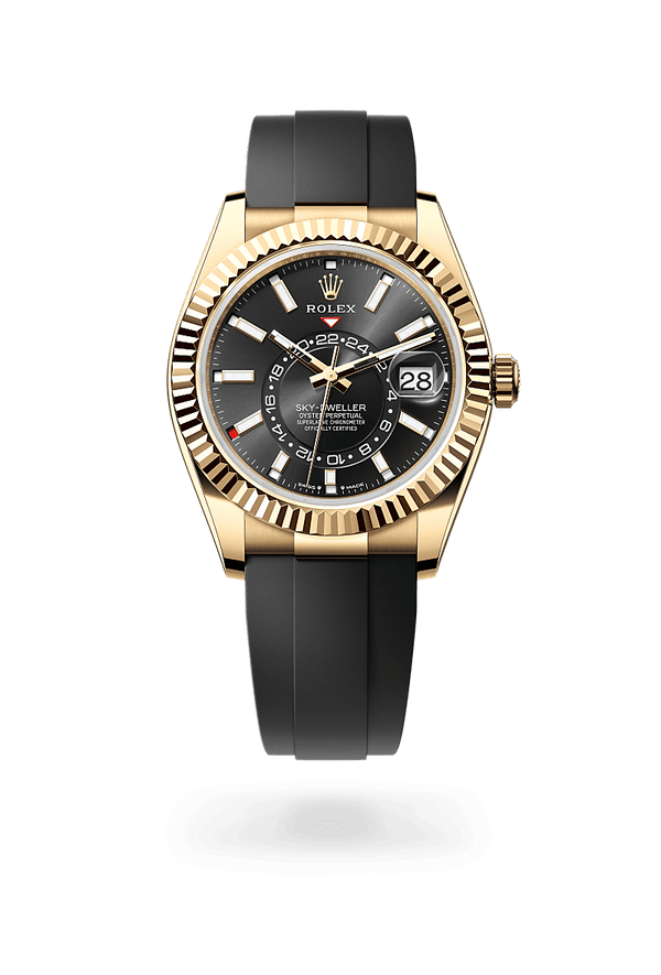 rolex Sky-Dweller in 18 kt yellow gold, M336238-0002 - Schwanke-Kasten Jewelers