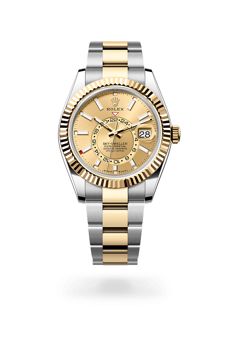 rolex Sky-Dweller in Yellow Rolesor - combination of Oystersteel and yellow gold,  - Schwanke-Kasten Jewelers