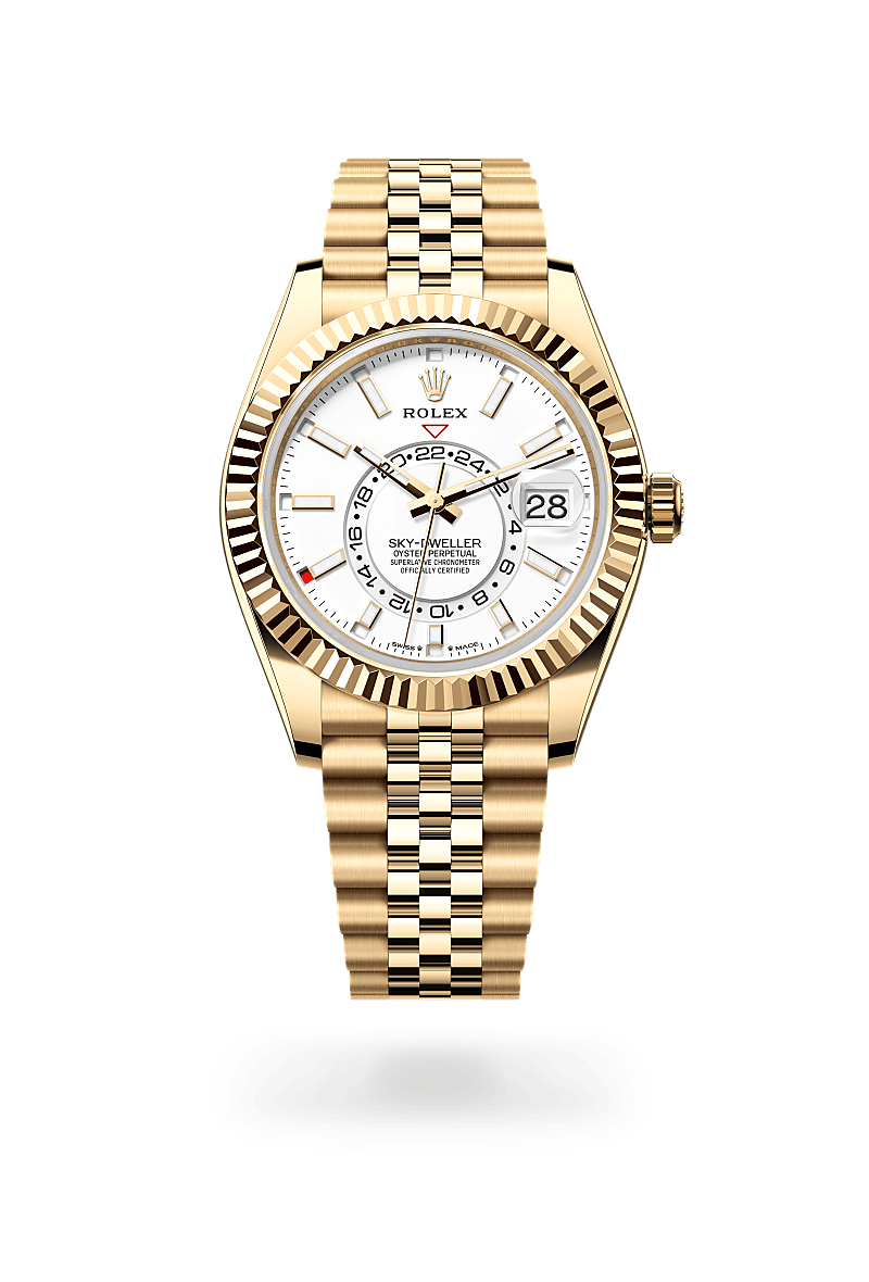 rolex Sky-Dweller in 18 kt yellow gold,  - Schwanke-Kasten Jewelers