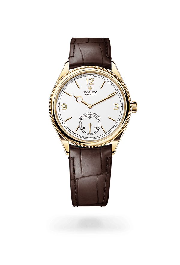 rolex 1908 in 18 kt yellow gold, M52508-0006 - Schwanke-Kasten Jewelers