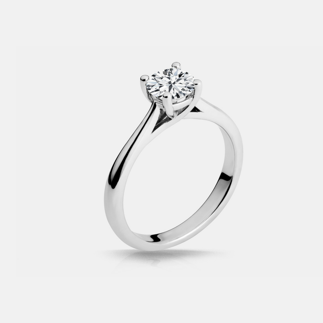 MacKenzie Diamond Solitaire Engagement Ring - Naledi - White Gold