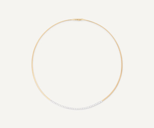 Masai Diamond Bar Collar Necklace