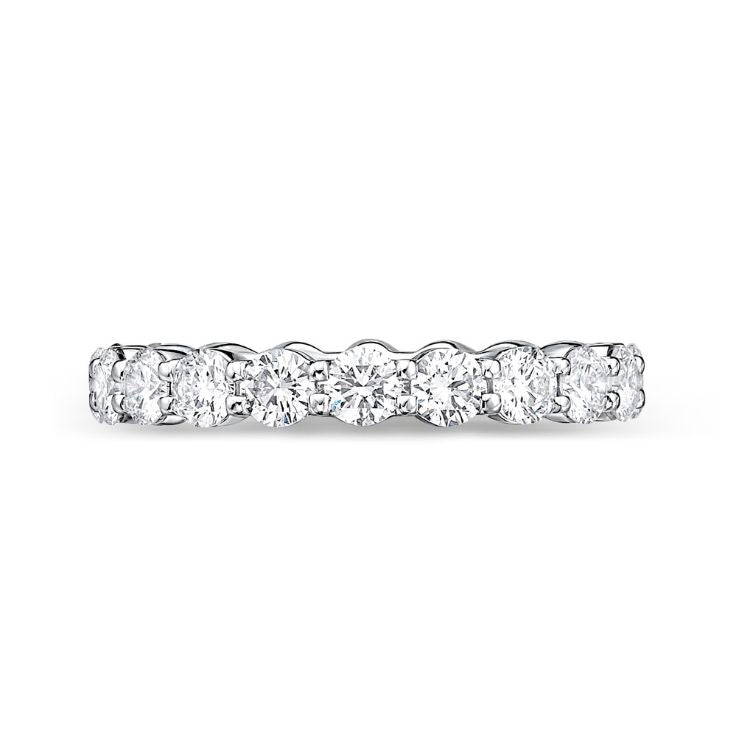 Petite Prong Diamond Eternity Band (1.86 - 2.17 ctw appx)