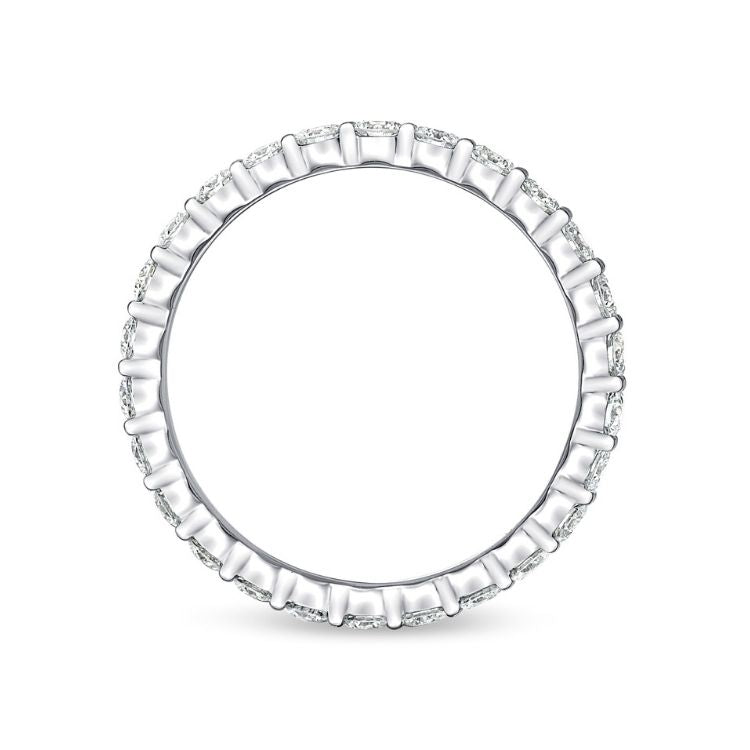 Memoire Petite Prong Eternity Band 0.93-1.09ctw approx.