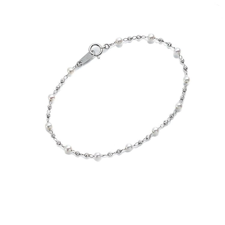 Platinum Born Debut Pearl Bracelet