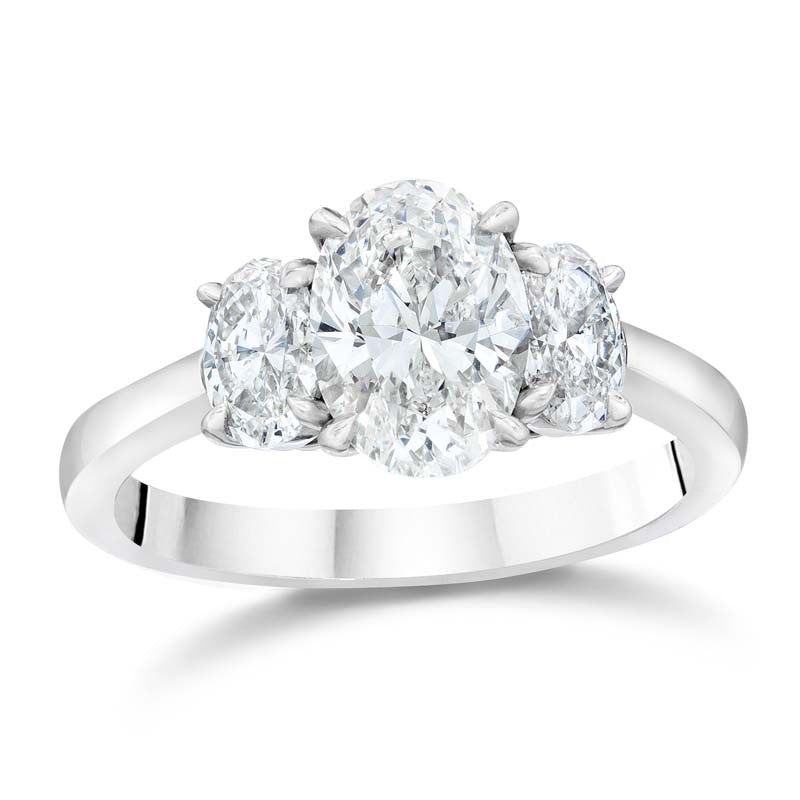 3-Stone Diamond Engagement Ring