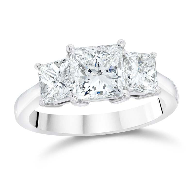 3-Stone Diamond Engagement Ring