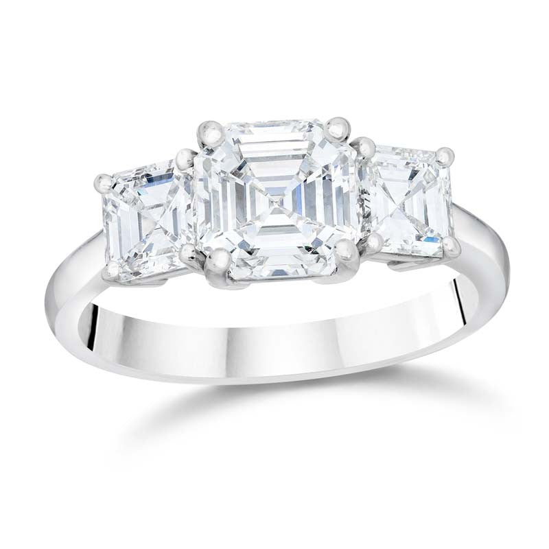 3-Stone Diamond Engagement Ring