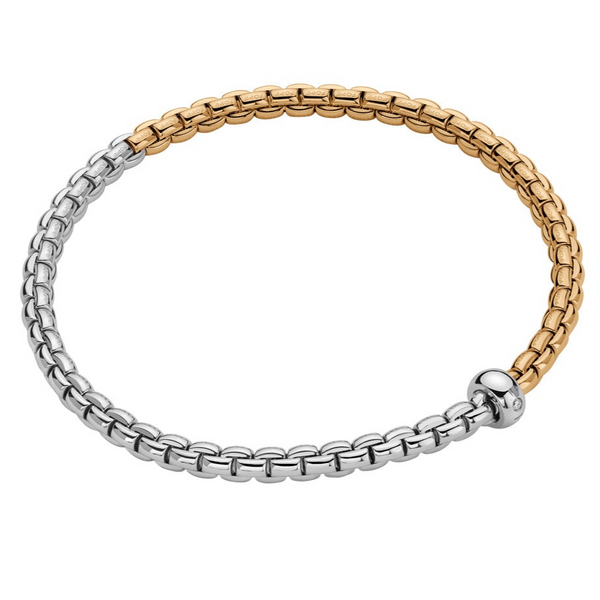 EKA Two-Tone Gold Bracelet