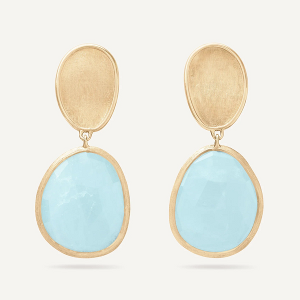 Lunaria Aquamarine Earrings