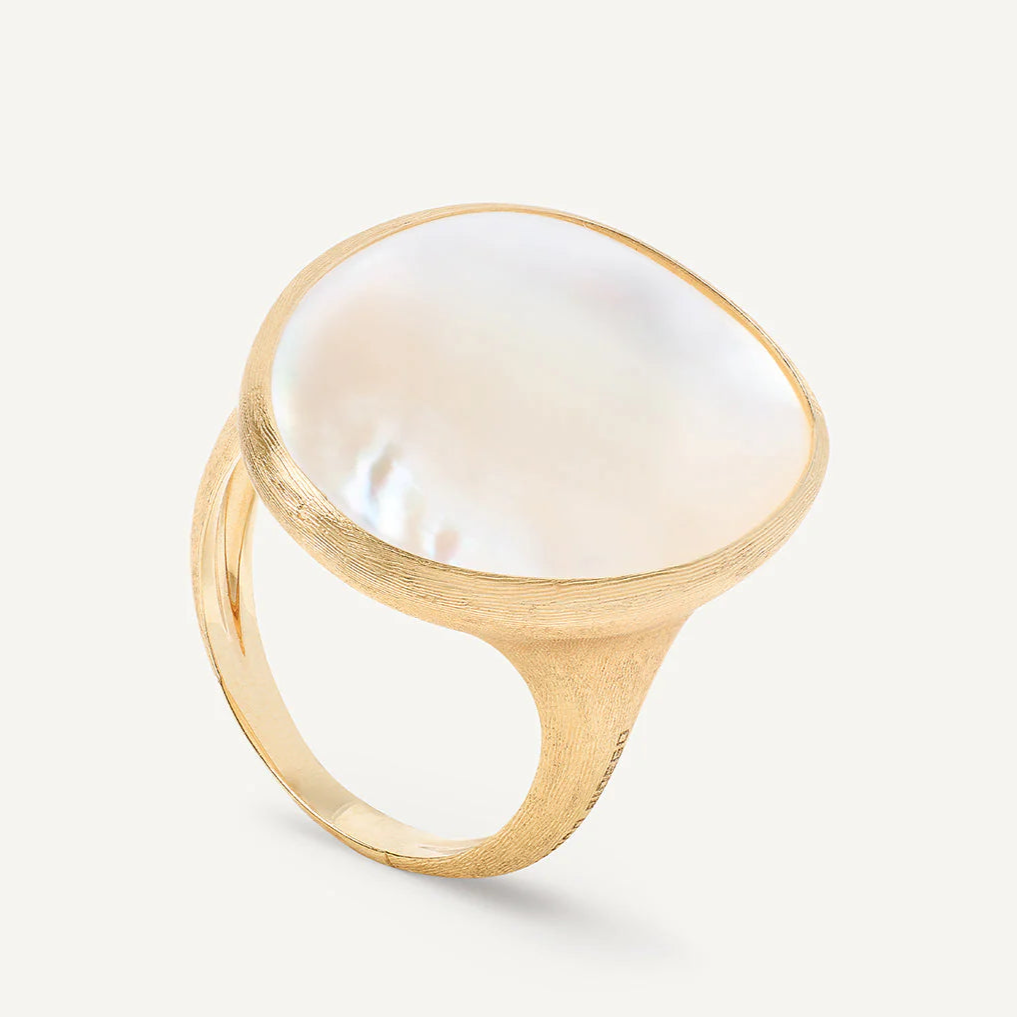 Lunaria Mother of Pearl Ring