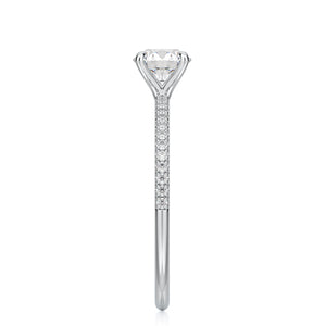 Jamie Engagement Ring Mounting - Solitare - White Gold