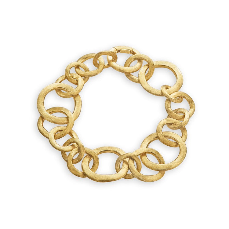 Jaipur 18K Yellow Gold Single Strand Mixed Gemstone Bracelet