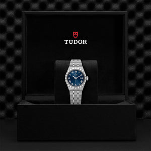 Tudor Royal 28mm Steel M28300-0006 presentation box