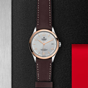 Tudor 1926 36mm Steel and Rose Gold M91451-0005 background