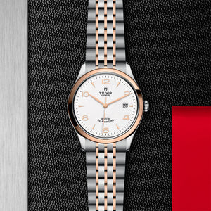 Tudor 1926 39mm Steel and Rose Gold M91551-0009 background