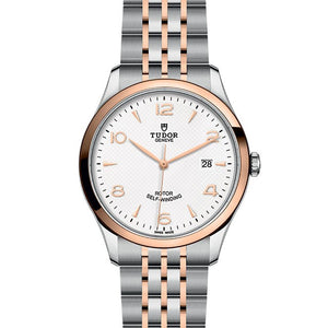 1926 41mm Steel and Rose Gold M91651-0009 flat