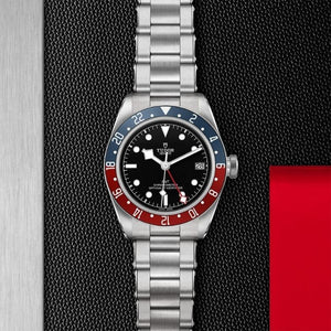 Tudor Black Bay GMT 41 Steel M79830RB-0001 black dial with red & blue bezel