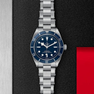 M79030B-0001 Black Bay Fifty-Eight 39mm Steel blue dial and bezel