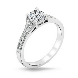 Heather Diamond Engagement Ring - Naledi - Diamond Solitaire - White Gold