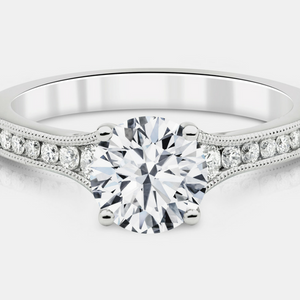 Heather Diamond Engagement Ring - Naledi - Diamond Solitaire - Platinum