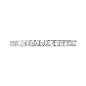 Memoire Petite Prong Eternity Band .47-.58ctw approx.