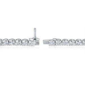 Classic 4-Prong Diamond Line Bracelet