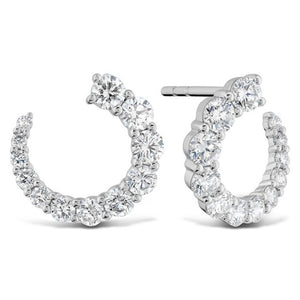 Small Diamond Luna Wrap Earrings