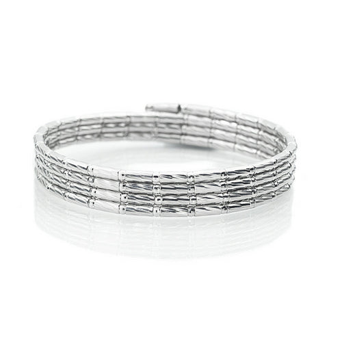 Platinum Born Magnetic Flex Necklace | Schwanke-Kasten Jewelers