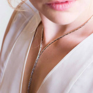 Platinum Born - Magnetic Adjustable Necklace & Bracelet